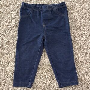 Carter's Dark Blue Kids leggings
